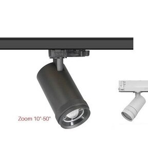 3- fase Trackspot Vigo, zwart, Railspot, LG60HV3392