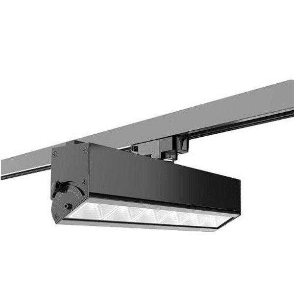 Luksus 3-fase LED 3- fase Trackline Toledo, zwart, Trackrails, LG60A01303273