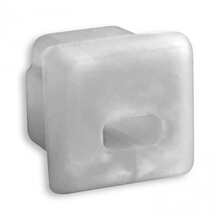 Eindkap met kabeldoorvoer voor LED profiel SLIM06ALU / SLIM06ZWART