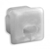Eindkap met kabeldoorvoer voor LED profiel SLIM06ALU / SLIM06ZWART