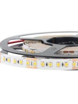 PRO 5MM LED strip warm wit 3000k 9,6W 850LM 120LED 24VDC p/m IP20 CRI90 - 5 meter