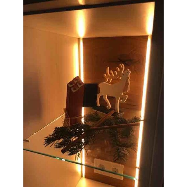 PRO 5MM LED strip warm wit 3000k 9,6W 850LM 120LED 24VDC p/m IP20 CRI90 - 5 meter