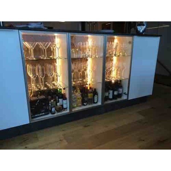 Luksus LED strips PRO 5MM LED strip warm wit 3000k 9,6W 850LM 120LED 24VDC p/m IP20 CRI90 - 5 meter