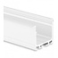 Luksus LED profielen Wit LED XL inbouw profiel inclusief opaal klikafdekking 26,79mm x 36,22mm - XL07WIT