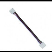 RGBW / RGBWW LED strip koppelstuk met 2-zijdig draad 10mm - IP20