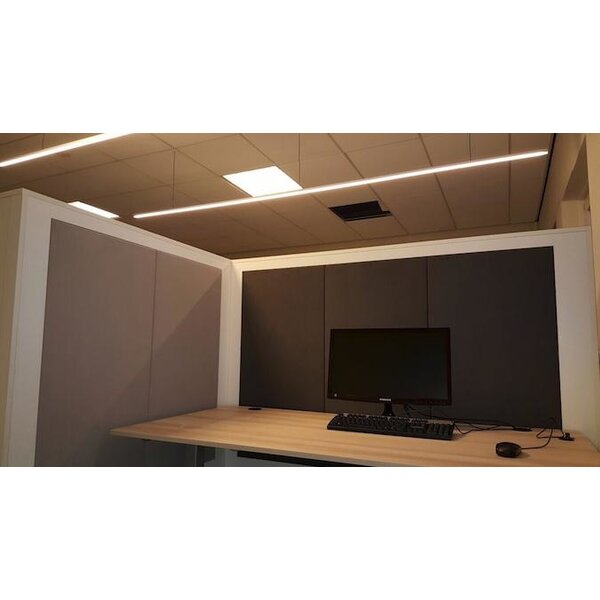 Luksus LED profielen LED profiel ophangsysteem - 8 meter 16,8mm x 18,88mm - PL2