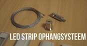 LED profiel ophangsysteem - 8 meter 16,8mm x 18,88mm - PL2