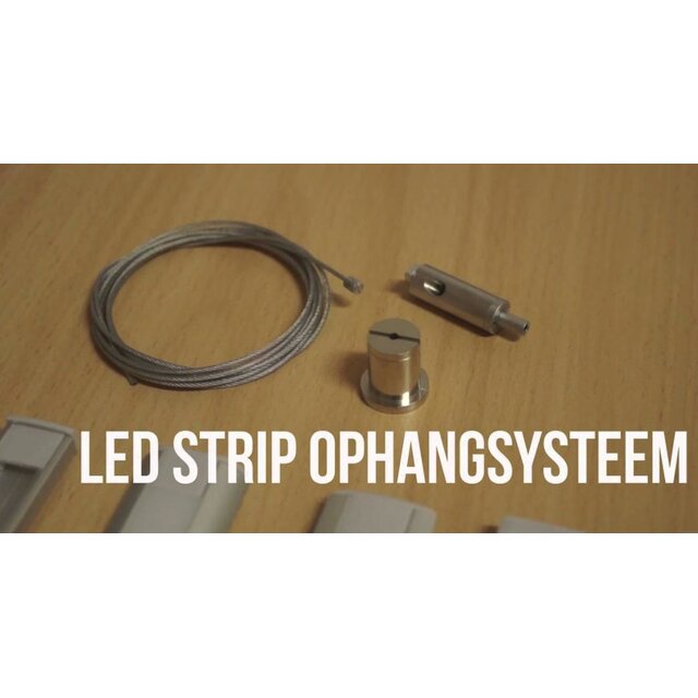 LED profiel ophangsysteem - 6 meter 16,8mm x 18,88mm - PL1