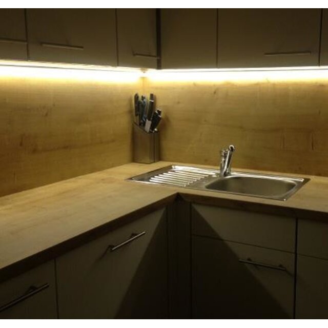 LED strip 10W 1000lm/meter 240 LED 24VDC IP20 Warm Wit 3000K 5m Rol