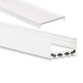 Wit LED XL profiel 26,79mm x 11,69mm - XL04WIT