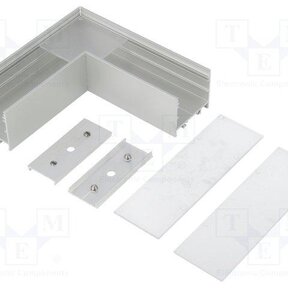 LED hoek profiel / 90 graden LED profiel XL11WIT