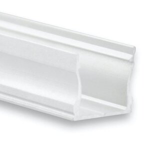 Wit LED profiel inclusief klikafdekking 17mm x 15,2mm - 06WIT