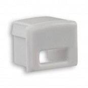 06ALU eindkapje met kabeldoorvoer