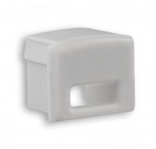 06ALU eindkapje met kabeldoorvoer