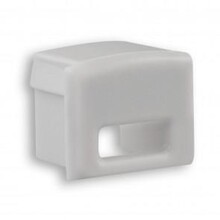 06ALU eindkapje met kabeldoorvoer