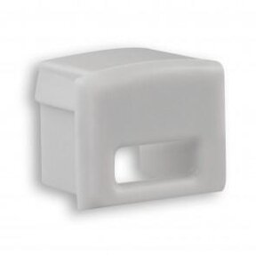 06ALU eindkapje met kabeldoorvoer