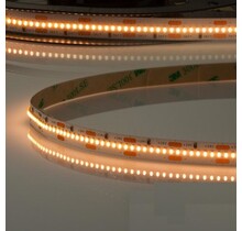 LED strip 19.2W 2250lm/meter 160LED 24VDC IP20 Warm Wit 3000K 5m Rol