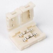 8mm LED strip klik connector - koppelstuk - soldeervrij - ip20