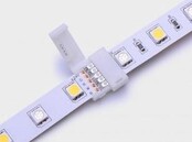 RGBW / RGBWW LED strip koppelstuk verbinder 12 mm - IP20