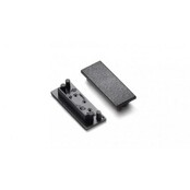 Eindkapje zonder kabeldoorvoer XL10ZWART