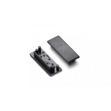 Eindkapje zonder kabeldoorvoer XL10ZWART