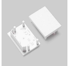 Eindkapje t.b.v. LED profiel XL11WIT