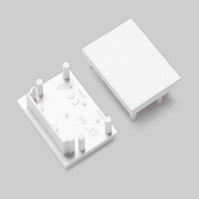 Eindkapje t.b.v. LED profiel XL11WIT