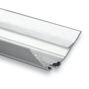Breed LED hoekprofiel opaal klikafdekking 25mm x 25mm - C15ALU