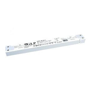 SLIM LED voeding 30 watt 24 volt 1,25 Ampère – IP20 – compact – GLP - GTPC-30-24-S