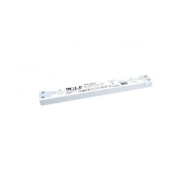 SLIM LED voeding 45 watt 24 volt 1,87 Ampère – IP20 – compact – GLP - GTPC-45-24-S