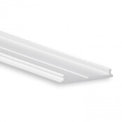 Buigbaar LED profiel 18mm x 2,3mm inclusief opaal klikafdekking - 13ALU