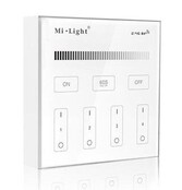 Enkel kleurige LED wanddimmer – Draadloos 4 zone - Miboxer