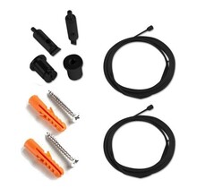 Ophangsysteem voor LED profiel Zwarte versie - PL10ZWART - Ophang kabels LED profielen