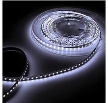 Waterdichte LED strip koud wit 6000k 6W 630LM 60LED p/m 24VDC IP65 - 5 meter