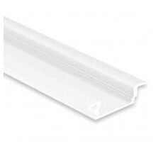 Wit LED inbouw profiel inclusief klikafdekking 23,07mm x 5,91mm - 08WIT