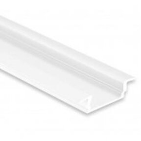 Wit LED inbouw profiel inclusief klikafdekking 23,07mm x 5,91mm - 08WIT