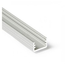 LED profiel inclusief afdekking 12,2mm x 7mm - SLIM100ALU