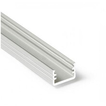 LED profiel inclusief afdekking 12,2mm x 7mm - SLIM100ALU