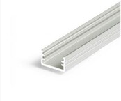 LED profiel inclusief afdekking 12,2mm x 7mm - SLIM100ALU