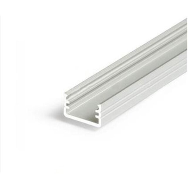 LED profiel inclusief afdekking 12,2mm x 7mm - SLIM100ALU
