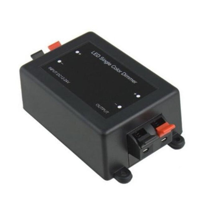 Draadloze LED dimmer met sleutelhanger afstandsbediening 12/24V 8A