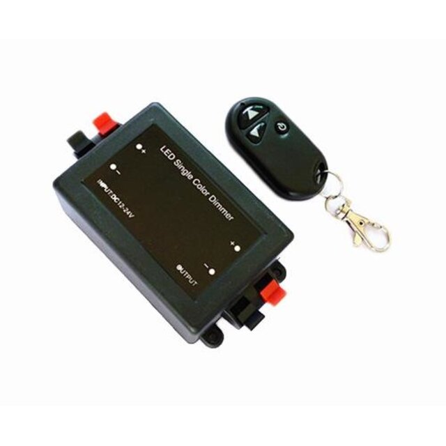 Draadloze LED dimmer met sleutelhanger afstandsbediening 12/24V 8A