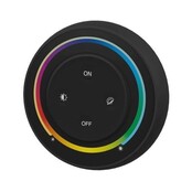 LED draadloze dimmer voor RGBW, RGBWW, RGBCCT - Miboxer S2 zwart
