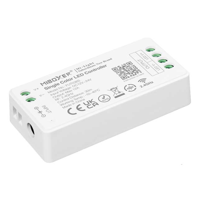 Enkel kleurige LED controller - Miboxer FUT036S