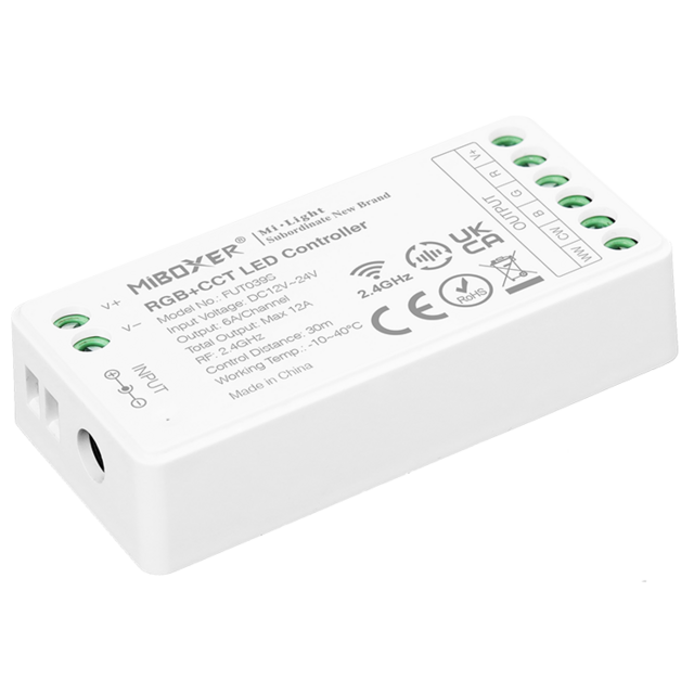 Draadloze RGBCCT LED controller - MIBOXER FUT039S