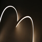 Neon Flex LED strip 24 volt 3000 kelvin warm wit 9,6W 1000LM 6x12mm IP65 – 10 meter