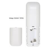 Zigbee LED afstandsbediening WIT + wandhouder – 8 zones – FUT089Z