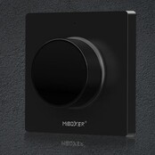 Zwarte LED wanddimmer – Draadloos – Miboxer K1-B