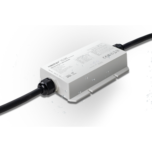 Waterdichte WiFi + 2,4ghz LED controller 12~24V 20A Optioneel afstandsbediening WL5-WP