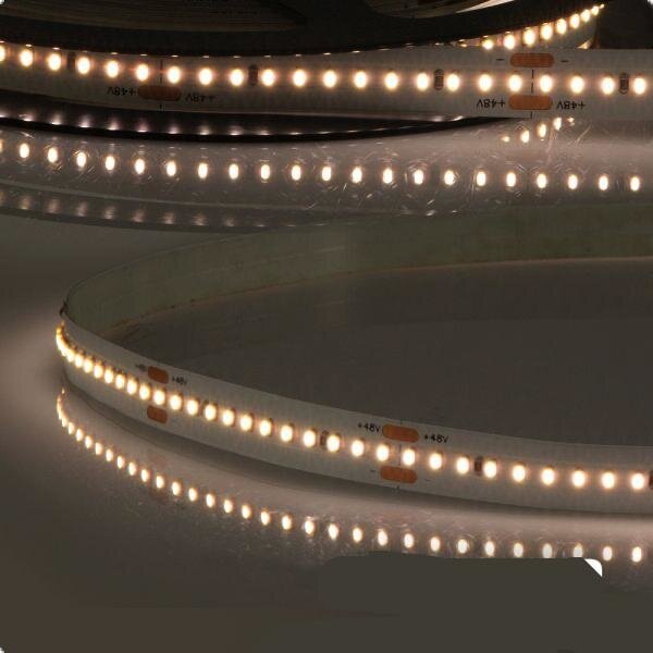 Luksus LED strips LED strip warm wit 3000k 11W 1100LM 182LED p/m 48VDC IP20 CRI93 - 5 meter